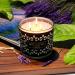 Lavender and Wood 3 Wick 14 oz Soy Wax Candle with Essential Oils - Home Fragrance Gift Set for Her - Up to 75 Hours of Aromatherapy - Buy Online on GoSupps.com