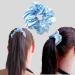Millie & Boo Luxury Mulberry Silk Scrunchies Set of 3 - Light Blue Light Pink Navy Blue Hair Bands Hair Accessories for Women Hair Bobbles Gift for Women in Elegant Gift Box - Buy Online on GoSupps.com