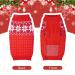 Shop Katzinst Dog Sweater for Small Dogs | Christmas Fleece Sweater for French Bulldogs Dachshunds & Chihuahuas - XS Red - Buy Online on GoSupps.com