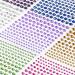 2310 Self-Adhesive Glittering Stones - Colorful Acrylic Street Stones for Makeup Nail Art & Holiday Decor with Tweezers - Buy Online on GoSupps.com
