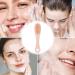 Facial Scrubber for Face | Silicone Finger Handheld Face Cleansing Brush | Space Saving Face Wash Brush for Travel Soft Face Cleansing Brush for Cleansing Pochy Lotus Root Powder - Buy Online on GoSupps.com