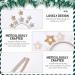 Glitter Star Headband Set for Birthday Party and Holiday Festivals - 2PCS Hair Bands for Women, Kids, and Adults - Buy Online on GoSupps.com