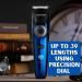 BarberBoss Men's 5 in 1 Grooming Kit Precision Trimming for Nose Ear Hair Beard and Body with 39 Length Settings Precision Control Dial USB Rechargeable 100% Waterproof and LED Display - Buy Online on GoSupps.com