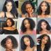 10 Short Curly Bob Human Hair Wig for Black Women - 150% Density, HD Lace Frontal, Pre-Plucked Natural Hairline - Buy Online on GoSupps.com