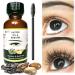 Organic Eyelash Growth Serum - Pure Keratin & Castor Oil Eyebrow Thickener for Longer Lashes | International Shipping - Buy Online on GoSupps.com