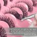 10 Pairs Eyelashes False Eyelashes Strip Lashes Russian Strip Lashes Natural Lashes Fluffy Cluster Lashes 3D False Eyelashes D Curl False Eyelashes(DH06-H5) - Buy Online on GoSupps.com