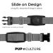 Pup Culture Airtag Dog Collar Holder - Protective GPS Tracker Case for Apple iPhone - Black - Buy Online on GoSupps.com