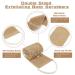 Breling 4 Pcs Natural Back Scrubber Set for Shower | Double Sided Exfoliating Scrubbers & Shower Gloves for Men and Women - Buy Online on GoSupps.com