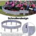 Garden Landscape Edging - Flexible Garden Border Edging | Garden Edging Decorative Border Recycled Garden Fences and Borders for Lawn Yard Wood.l 20 Pieces - Buy Online on GoSupps.com