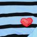 Zweitea Summer Dog Shirts for Small Dogs | Striped Cotton T-Shirts & Sweatshirts | Soft Puppy Clothing with Love Heart | XL Chihuahua Apparel in Blue - Buy Online on GoSupps.com