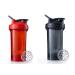 BlenderBottle Pro Series Lot de 2 bouteilles shaker base arrondie avec protection anti-goutte 680 ml Black - Orange