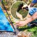 18 Heavy Duty Metal Camping Tent Stakes with Luminous Head - Ground Anchor Pegs with Hex Head Driver and Storage Box - Buy Online on GoSupps.com