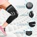 Knee Compression Sleeve - Lightweight Breathable & Non-Slip | Ideal for Arthritis Pain Relief & Sports - Medium Black - Buy Online on GoSupps.com
