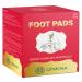QiMOXA Upgraded Foot Pads-Nature Pads for Foot Care-Highly Effective Odor Remover Patches- Boost Immunity-Improve Energy and Relaxation-60PCS-2 in 1 Pad