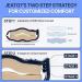 Jeato7 Male Incontinence Clamp - Comfortable Lightweight Penile Clamp with 3 Adjustable Pads + Travel Case - Upgraded Design for Incontinence - Buy Online on GoSupps.com