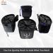 SUNYA Archery Bow Release Pouch | Finger Tab Bag - Multiple Pockets for Archery Accessories | Fits Arrow Quiver Belt - Quick Drawstring Closure (Black) - Buy Online on GoSupps.com