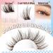 Buy Brown Lash Clusters Fluffy Eyelash Extensions 192pcs Wispy Cat Eye Lashes Left & Right Individual Lashes | International Shipping Available - Buy Online on GoSupps.com