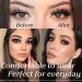 D Curl Fluffy Wispy Mink False Eyelashes - Natural Look Russian Strip Lashes - 14 Pairs (16mm) - Short Fake Eye Lashes for Dramatic Volume - Buy Online on GoSupps.com