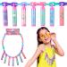 Expressions 7pc Lip Balm Collection - Day Of The Week Necklace Fashionable Colorful Jewelry Necklace Party Favors For Girls Non Toxic