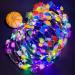 PRmnov LED Flower Crowns 10 Light up Headband Festival Headband Light up Festival Accessories Christmas Halloween Holiday Accessories Woman Child (Mixed Colours Small Flowers) Mixed Colours Small flowers