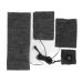 Riuulity Electrical 3-in-1 heating warmer pad leaf USB charging washable clothing heating pillows heat paving hot and cold therapy