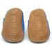 Dotty Fish Soft Leather Baby Shoes | Toddler Sandals | Non-Slip Suede Soles | Sky Blue | 0-6 Months to 3-4 Years - Buy Online on GoSupps.com
