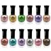 Kleancolor Nail Polish - Awesome METALLIC Full Size Lacquer Lot of 12-pc Set Body Care / Beauty Care / Bodycare