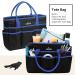 Large Multi-Functional 600D Nylon Artist Tote Bag with 16 Pockets - Blue | Perfect for Art, Craft, Sewing, Make-up, School, Medical & Office Supplies - Buy Online on GoSupps.com