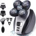 Bald Head Electric Shavers for Men - Cordless, Rechargeable, Waterproof Grooming Kit - Buy Online on GoSupps.com