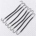Frcolor Ponytail Hooks Hair Clips & Rubber Bands - Set of 20 Black | Hair Styling & Braid Accessories for International Shipping - Buy Online on GoSupps.com