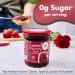 ChocZero's Keto Strawberry Jam Preserves - No Sugar Added  Low Carb  Keto Friendly  Fruit Spread Alternative  Perfect Jelly for Bread  Gluten Free  Naturally Sweetened with Monk Fruit (1 jar  12 oz) - Buy Online on GoSupps.com