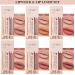 Seawave Nude Lip Liner and Lipstick Set - 12 Pcs Long Lasting Waterproof Matte Lipgloss for Black Mature Women - Makeup Gift Set - Buy Online on GoSupps.com
