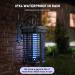 High Powered 4200V Bug Zapper for Indoor/Outdoor Use | IPX4 Waterproof Electric Mosquito Killer - 18W Lamp for Home, Backyard, Patio - Buy Online on GoSupps.com