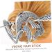 Didiseaon Vintage Viking Hairpins Hair Cuff Bun Cage Metal Knot Hair Clip Hair Bun Cuff Hair Slide Hairpins Crystal Hair Accessories Girl Hair Accessories Miss Alloy Headgear - Buy Online on GoSupps.com