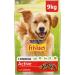 Purina Friskies Active Dog Food with Beef 9 kg