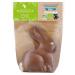 CHEVALIERS D'ARGOUGES French Master Chocolatiers - Milk chocolate rabbit bag 37% organic/fair trade cocoa - Easter mold - 70g