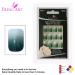 Shop Bling Art Black Green Gel Ombre French False Nails 24 Squoval Tips for Stunning Looks | International Shipping Available - Buy Online on GoSupps.com