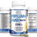 YUMMYVITE Premium Psyllium Husk Dietary Fiber Supplement 2175mg Non-GMO 120 Capsules