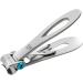 REMOS professional nail clippers for toenails made of stainless steel blue 9 cm toenail clippers