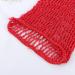 LUOEM Women Rayon Hair Net for Sleeping - Red Crochet Hairnet Cap Snood Cover - Buy Online on GoSupps.com