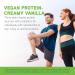 Buy DAVINCI Labs Vegan Protein Powder - Creamy Vanilla Soy & Gluten-Free 15 Servings for Muscle & Tissue Repair - Pea & Flax Seed Supplement - Buy Online on GoSupps.com