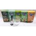 Tetley Super Green Tea Variety Selection - 5 Boxes, 100 Tea Bags with Glass Mug & Steel Squeezer - Buy Online on GoSupps.com