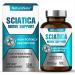 Sciatic Nerve & Discomfort Supplement - 120 Capsules Featuring Alpha Lipoic Acid 300mg & Vitamin B Complex for Targeted Comfort 120 Count (Pack of 1)