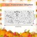AnyDesign 6 Sheet Fall Nail Art Stamping Plates Kit Happy Thanksgiving Pumpkin Maple Leaf Scarecrow Plaid Autumn Blessings Collection Nail Art Plate for Autumn Thanksgiving Nail Art Design DIY Print - Buy Online on GoSupps.com