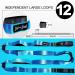 BOB AND BRAD 12 Loop Stretch Strap with Carry Bag for Stretching & Physical Therapy - Non-Elastic Yoga Strap for Pilates, Dance, Gymnastics, Athletic Trainers - Buy Online on GoSupps.com
