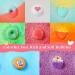 Perjoy 8pcs Nature Bubble Bath Bombs - Pamper Gifts Set for Kids, Girls, Women - Perfect for Easter, Mother's Day, Birthdays - Barbiepink - Buy Online on GoSupps.com
