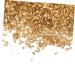 WOONEKY 1 Glass in Bulk DIY Crafts Bulk Epoxy Resin Mini Wooden Decorations Vintage Glass Vintage Bud Irregular Glass Glitter Manicure Fillers Bulk Chips Accessories Nail 0.5X0.3cm Golden