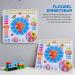 ewtshop Colorful Learning Clock - Metal Educational Board for Date Time & Seasons | Fun & Simple Learning Tool - Buy Online on GoSupps.com