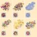 NICENEEDED 12 Boxes Nail Art Sequins Butterfly Flower Love Nail Sequins Design Laser Nail Art Flakes 3D Colorful Glitter Sticker Shining Spangle Nail Decoration for DIY Accessories Crafts Acrylic - Buy Online on GoSupps.com