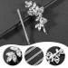 6 Pieces Rhinestone Wedding Hair Clips Bridal Crystal Pins - Mother's Day Gift - Buy Online on GoSupps.com